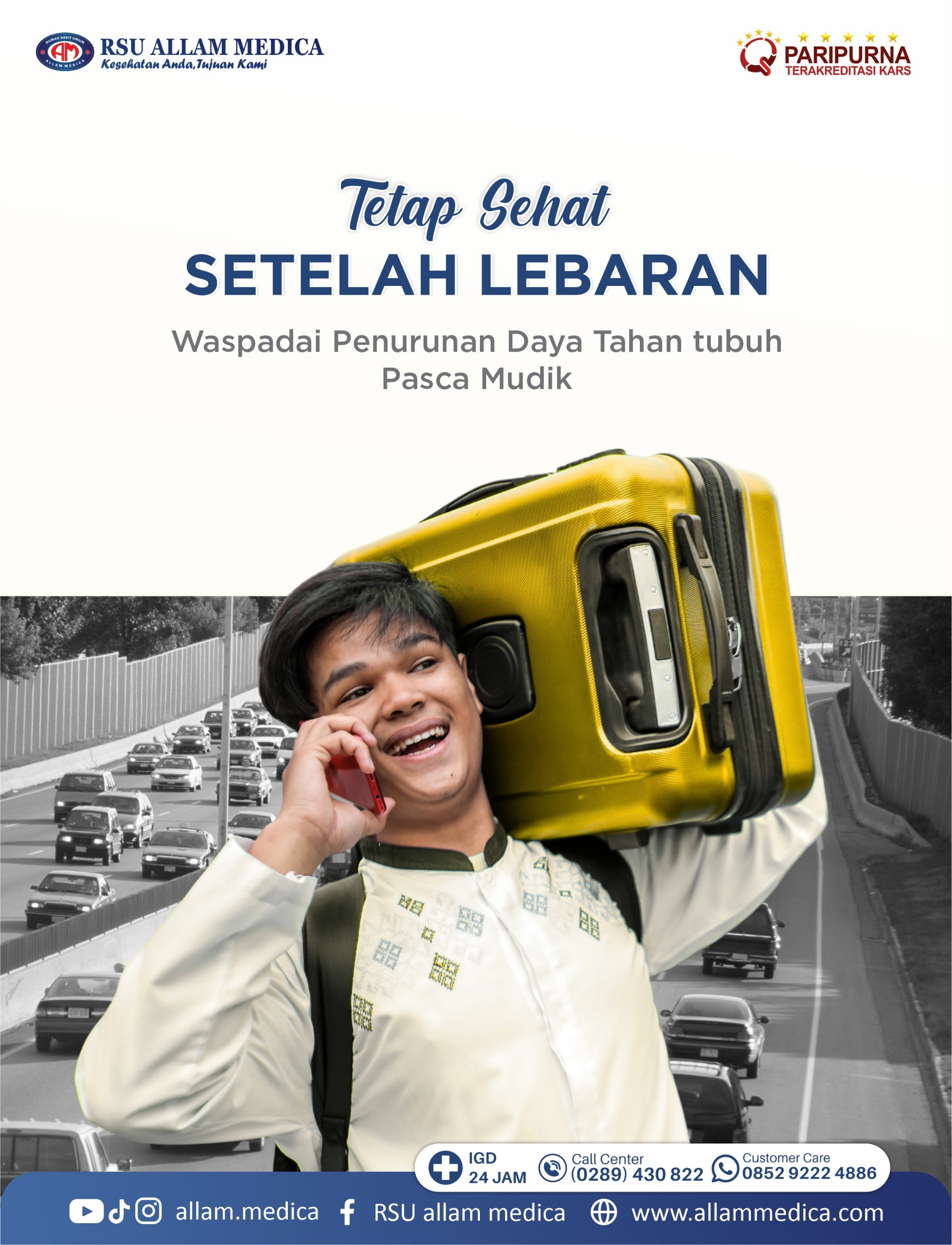Tetap Sehat Setelah Lebaran: Waspadai Penurunan Daya Tahan Tubuh Pasca Mudik