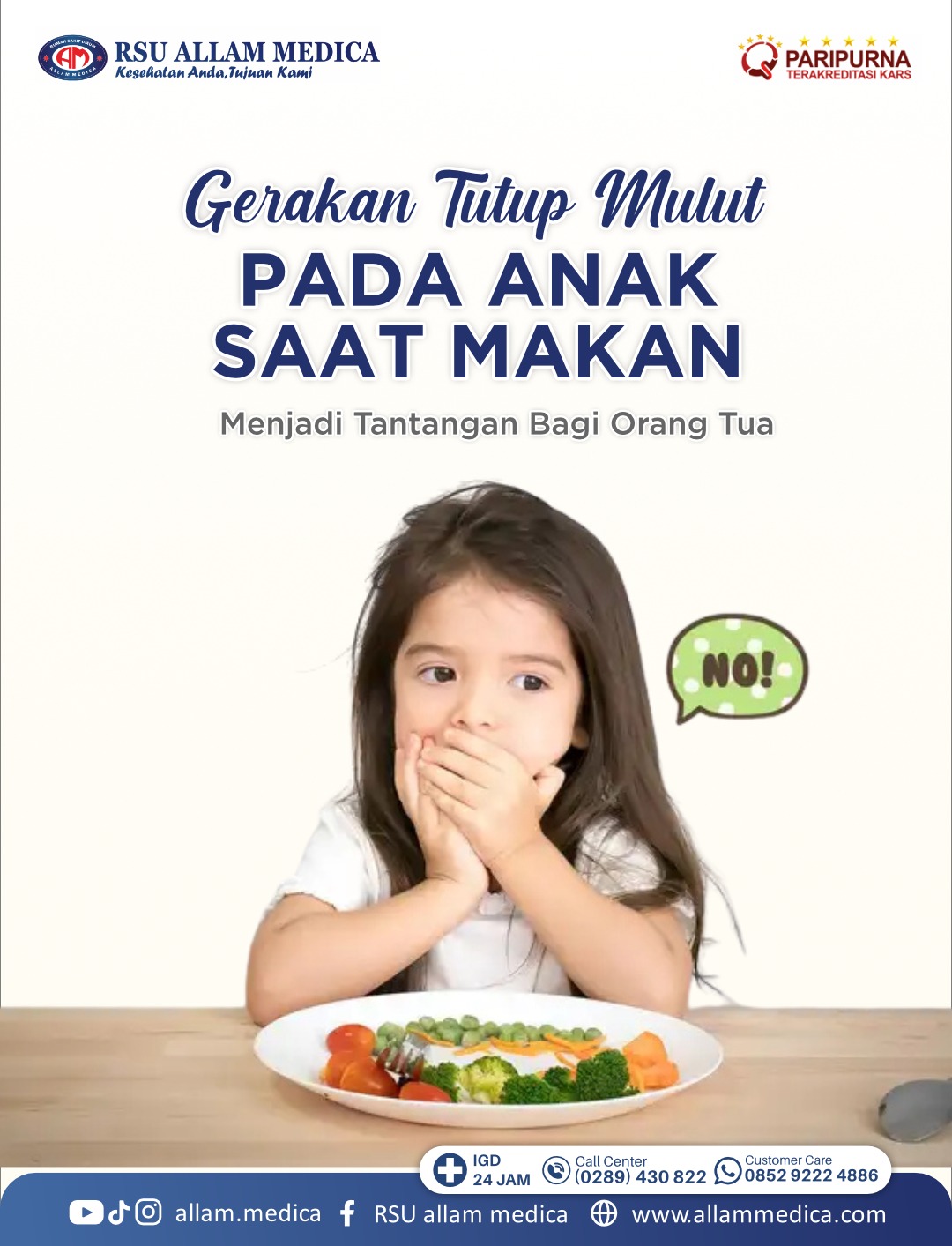 Gerakan Tutup Mulut (GTM) pada Anak: Saat Makan Menjadi Tantangan bagi Orang Tua