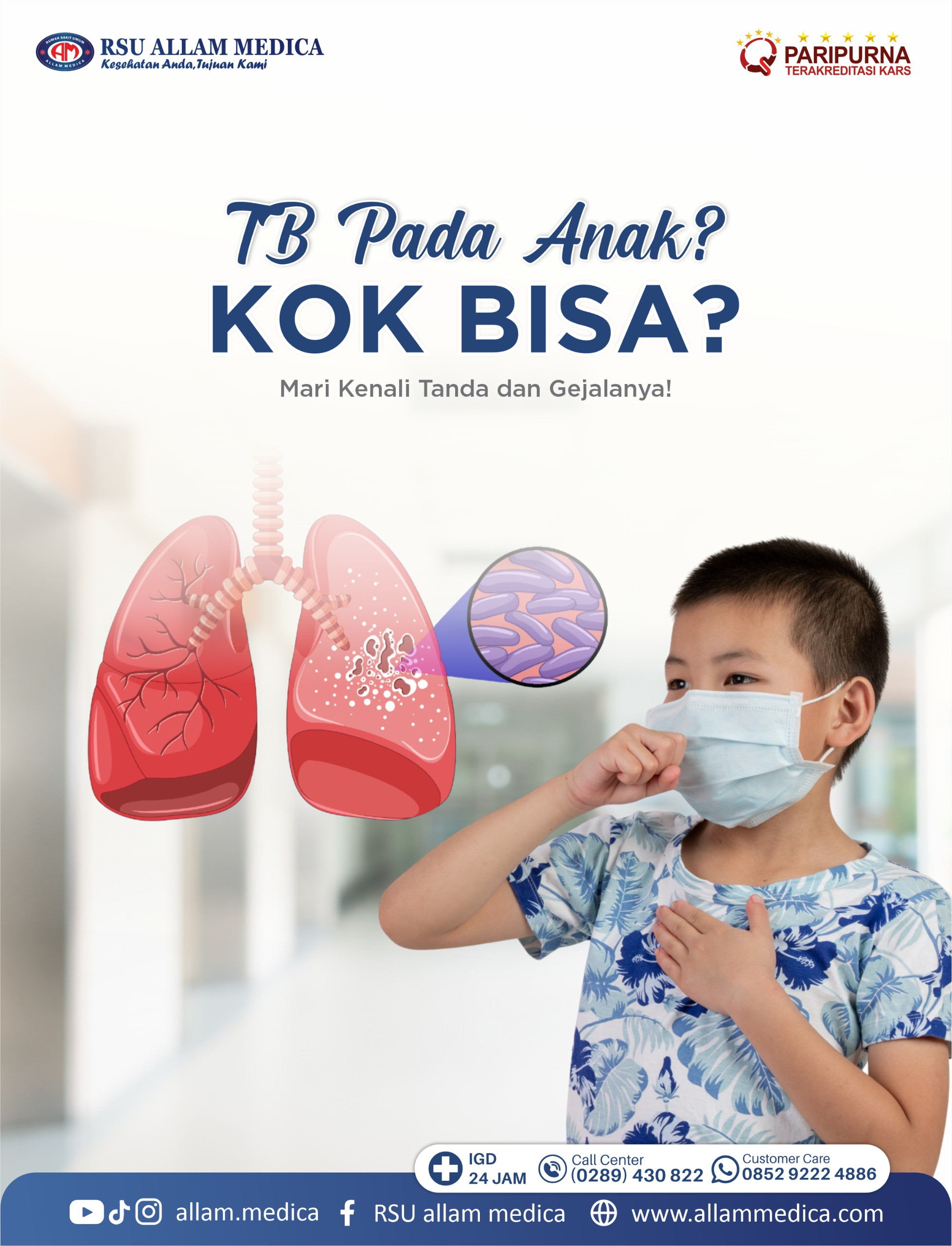 TB pada Anak? Kok bisa? Mari Kenali Tanda dan Gejalanya!