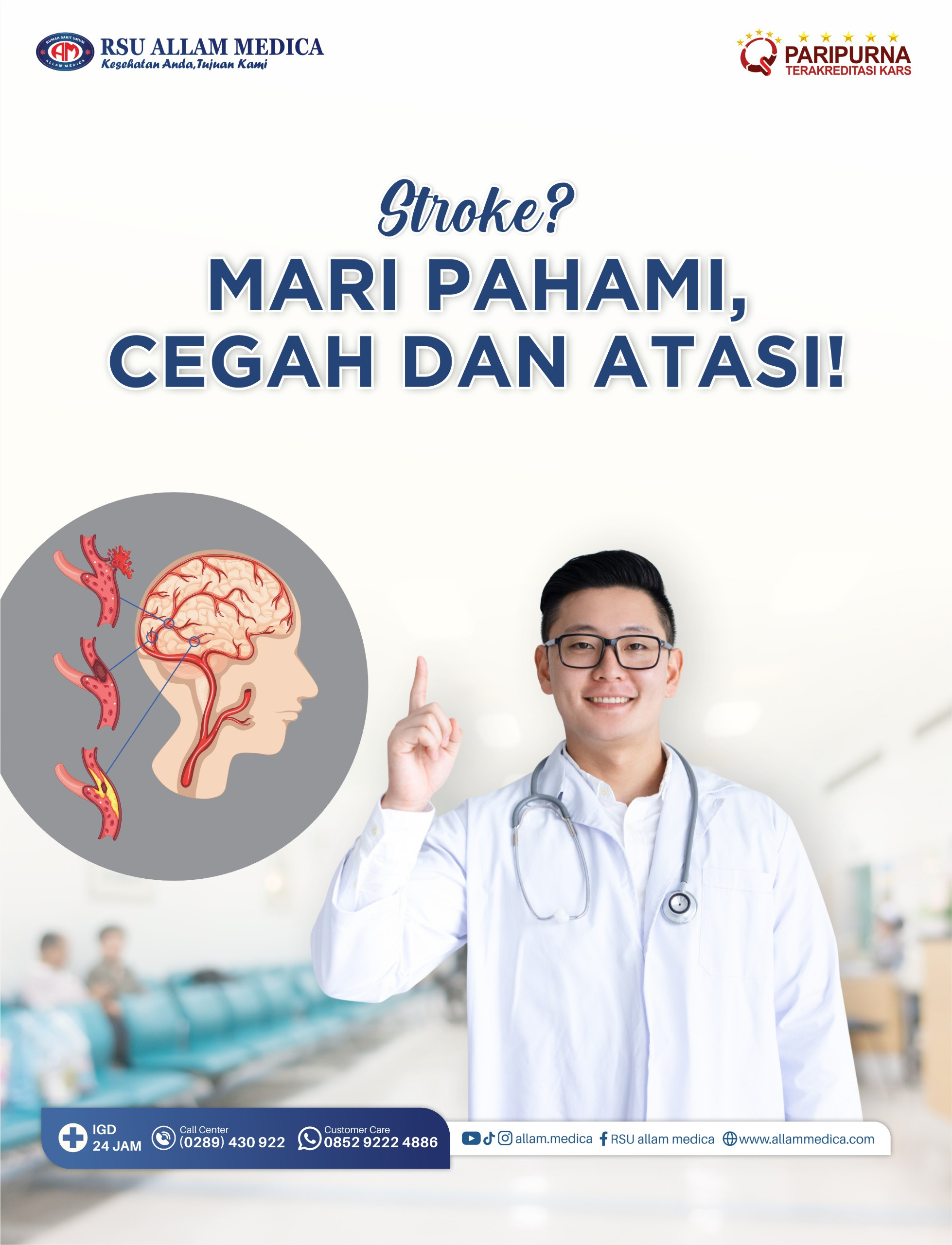 STROKE? Mari Pahami, Cegah dan Atasi!