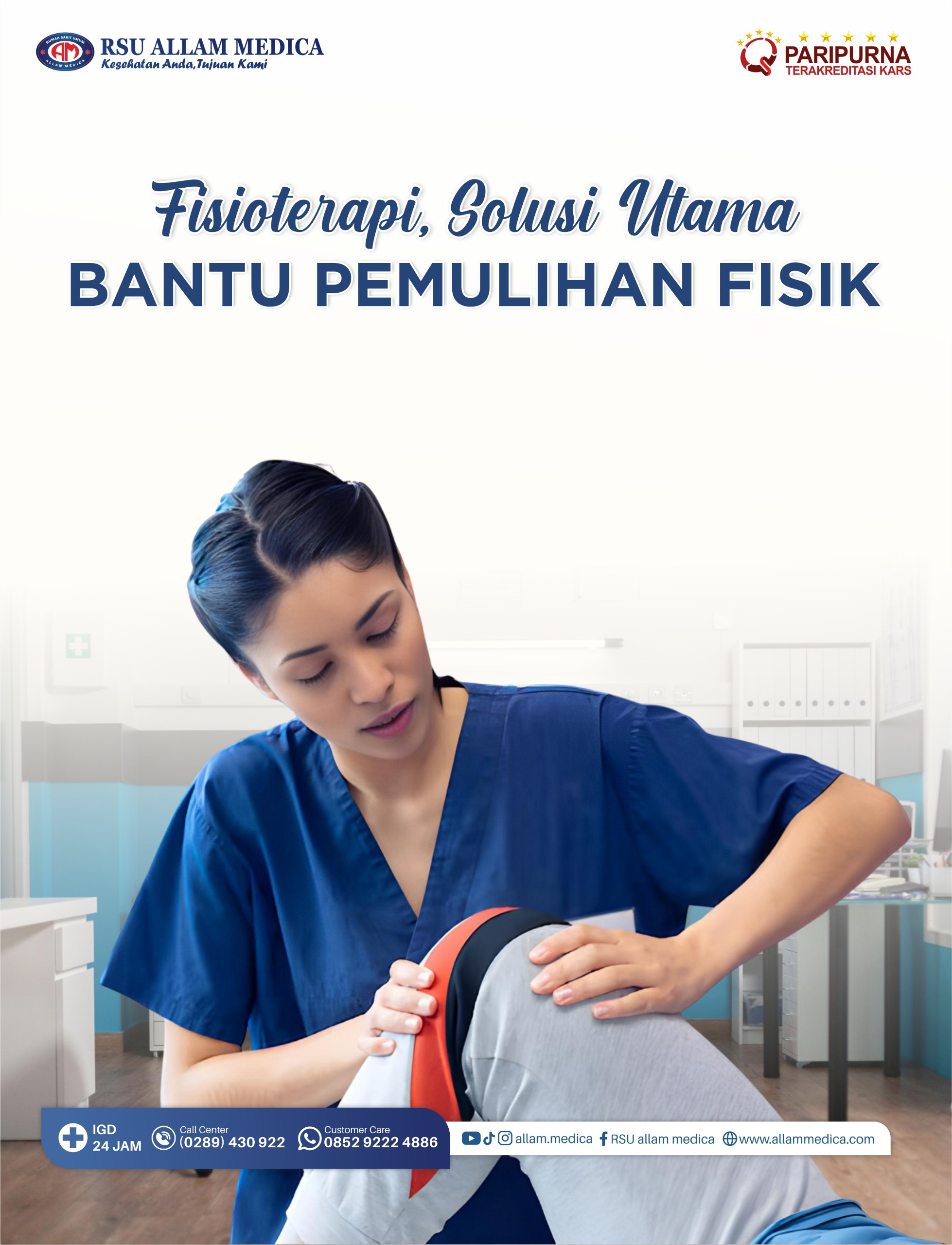 FISIOTERAPI, Solusi Utama Bantu Pemulihan Fisik.
